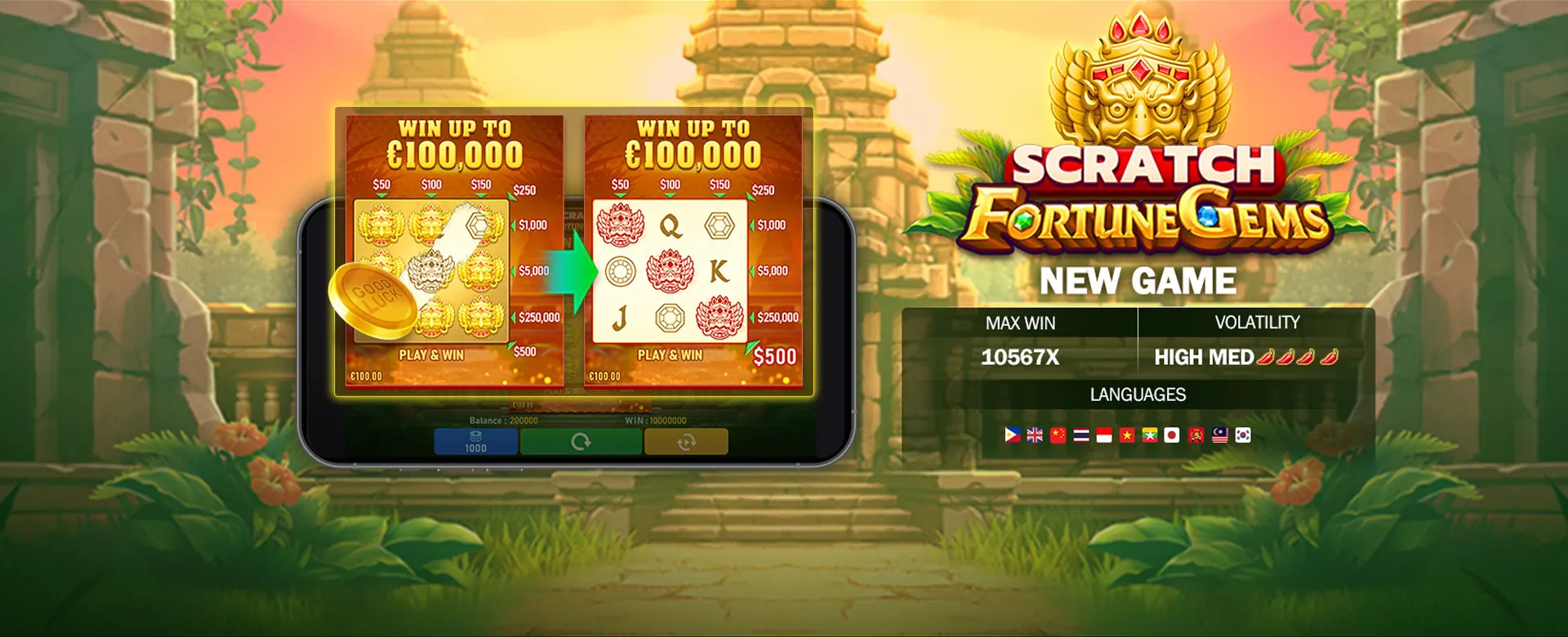 phfiery Blog Header with gaming elements and golden accents